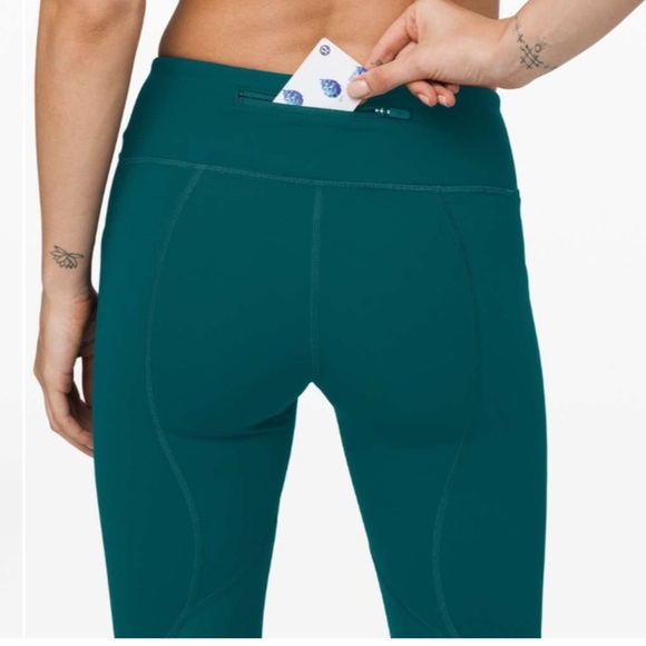 Lululemon Pace Rival Crop Full-On Luxtreme 22"
Emerald size 4 - Picture 3 of 8